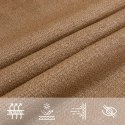 VidaXL Żagiel przeciwsłoneczny, 160 g/m², kolor taupe, 4x4 m, HDPE