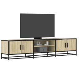 VidaXL Szafka pod TV, dąb sonoma, 180x35x41cm, materiał drewnopochodny