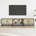 VidaXL Szafka pod TV, dąb sonoma, 180x35x41cm, materiał drewnopochodny