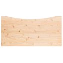 VidaXL Blat biurka, 100x60x2,5 cm, lite drewno sosnowe