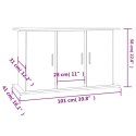 VidaXL Szafka pod akwarium, czarna, 101x41x58 cm