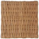 VidaXL Stolik kawowy, 47 x 47 x 28 cm, naturalny rattan