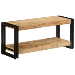 VidaXL Szafka pod TV, 90x30x40 cm, lite drewno mango