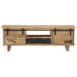 VidaXL Szafka pod TV, 120x30x40 cm, lite drewno mango