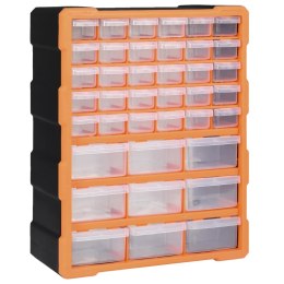 VidaXL Organizer z 39 szufladkami, 38x16x47 cm