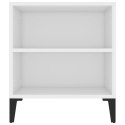 VidaXL Szafka pod TV, biała, 102x44,5x50 cm, materiał drewnopochodny