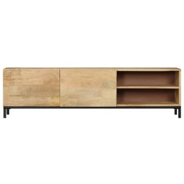 VidaXL Szafka pod TV, 145x30x41 cm, lite drewno mango