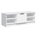 VidaXL Szafka pod TV, biała, 102x35,5x36,5 cm, materiał drewnopochodny