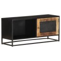 VidaXL Szafka pod TV, 90x30x40 cm, surowe drewno mango