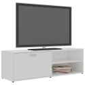 VidaXL Szafka pod TV, biała, 120x34x37 cm, materiał drewnopochodny