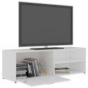 VidaXL Szafka pod TV, biała, 120x34x37 cm, materiał drewnopochodny