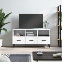 VidaXL Szafka pod TV, biała, 102x36x50 cm, materiał drewnopochodny