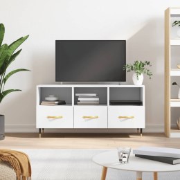 VidaXL Szafka pod TV, biała, 102x36x50 cm, materiał drewnopochodny