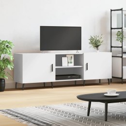 VidaXL Szafka pod TV, biała, 150x30x50 cm, materiał drewnopochodny