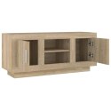 VidaXL Szafka pod TV, dąb sonoma, 102x35x45 cm materiał drewnopochodny