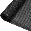 VidaXL Siatka cieniująca, antracytowa, 3,6x25 m, HDPE, 75 g/m²