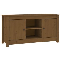 VidaXL Szafka pod TV, miodowy brąz, 103x36,5x52 cm, drewno sosnowe