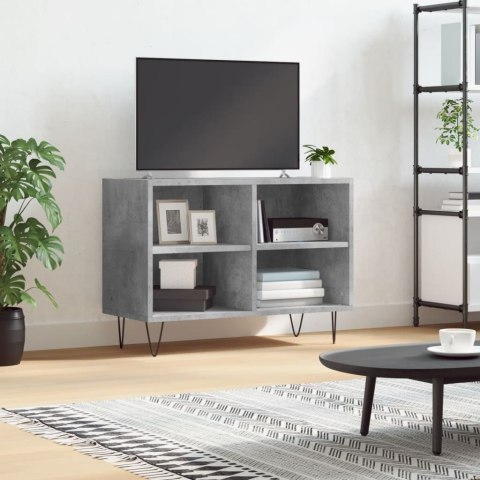 VidaXL Szafka pod TV, szarość betonu, 69,5x30x50 cm