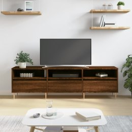 VidaXL Szafka pod TV, brązowy dąb, 150x30x44,5 cm