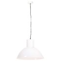 VidaXL Lampa wisząca, 25 W, biała, okrągła, 48 cm, E27