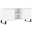 VidaXL Szafka pod TV, biała, 104x35x50 cm, materiał drewnopochodny