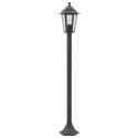 VidaXL Lampy ogrodowe, 110 cm, E27, aluminium, ciemnozielone, 6 szt.