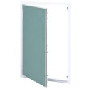 VidaXL Panel rewizyjny z aluminiową ramą i płytą z gipsu, 300x600 mm