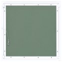 VidaXL Panel rewizyjny z aluminiową ramą i płytą z gipsu, 600x600 mm