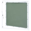 VidaXL Panel rewizyjny z aluminiową ramą i płytą z gipsu, 600x600 mm