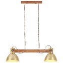 VidaXL Industrialna lampa wisząca, 25 W, mosiężna, 109 cm, E27