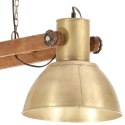 VidaXL Industrialna lampa wisząca, 25 W, mosiężna, 109 cm, E27