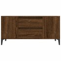 VidaXL Szafka pod TV, brązowy dąb, 102x44,5x50 cm