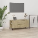 VidaXL Szafka pod TV, dąb sonoma, 102x44,5x50 cm