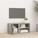 VidaXL Szafka pod TV, szarość betonu, 80x31,5x36 cm