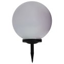 VidaXL Lampy solarne do ogrodu, 2 szt., LED, kuliste, 40 cm, RGB