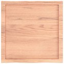 VidaXL Blat, jasnobrązowy 60x60x(2-4) cm drewno z naturalną krawędzią