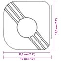 VidaXL Zwijana markiza, antracytowa, 3,5x2,5 m, tkanina i aluminium