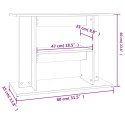 VidaXL Szafka pod akwarium, biała, 80x35x60 cm