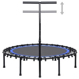 VidaXL Trampolina fitness z uchwytem, 122 cm