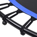 VidaXL Trampolina fitness z uchwytem, 122 cm