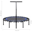 VidaXL Trampolina fitness z uchwytem, 122 cm