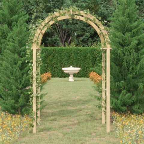 VidaXL Pergola ogrodowa, 141x97x243 cm, impregnowane drewno sosnowe