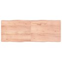 VidaXL Blat, jasnobrązowy 160x60x(2-6) cm drewno z naturalną krawędzią