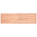 VidaXL Blat jasnobrązowy 220x60x(2-4) cm, drewno z naturalną krawędzią