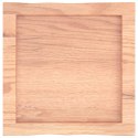 VidaXL Blat jasnobrązowy 40x40x(2-4) cm, drewno z naturalną krawędzią