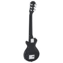 VidaXL Gitara elektryczna z pokrowcem, brązowo-czarna, 3/4, 30"