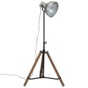 VidaXL Lampa stojąca, 25 W, srebro vintage, 75x75x90-150 cm, E27