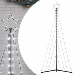 VidaXL Lampki choinkowe, 339 zimnych białych LED, 180 cm