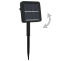 VidaXL Solarne lampki dekoracyjne, 2 szt., 2x200 LED, zimne białe