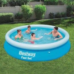 Bestway Nadmuchiwany basen Fast Set, okrągły, 366x76 cm, 57273